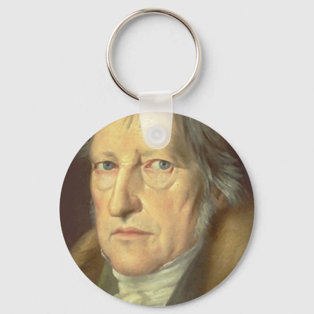 Georg Wilhelm Friedrich Hegel Keychain (Front)