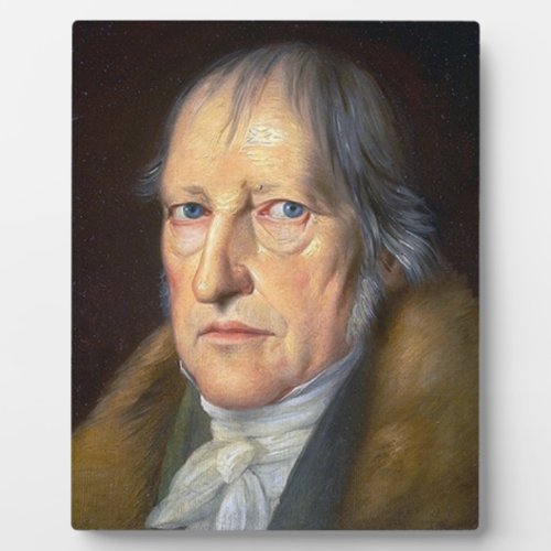 Georg Wilhelm Friedrich Hegel Plaque