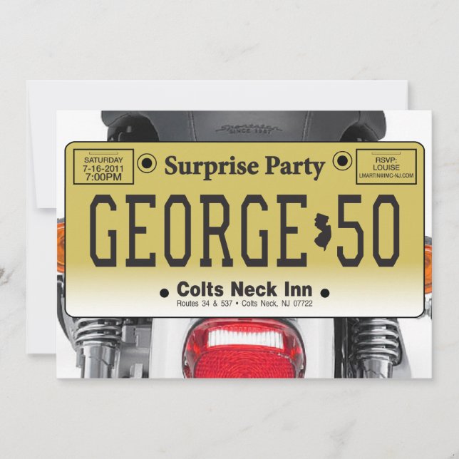 george50 invitation (Front)