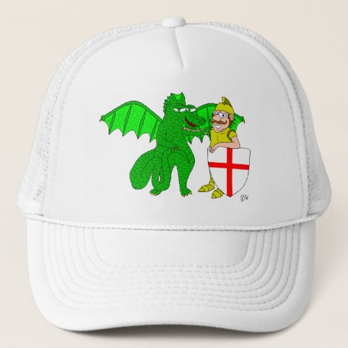 George and the Dragon Trucker Hat