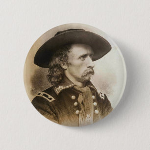 George Armstrong Custer circa 1860s Pinback Button