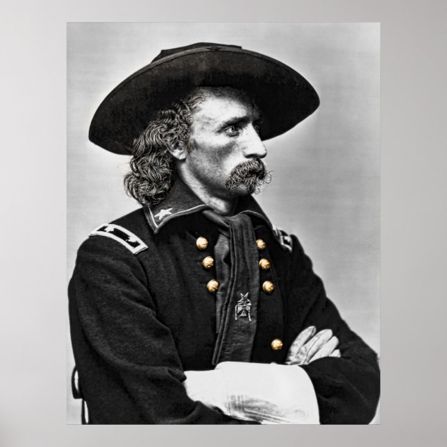 GEORGE ARMSTRONG CUSTER POSTER (Front)