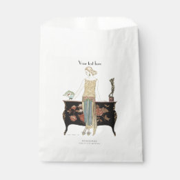 George Barbier Art Deco fashion Favor Bag