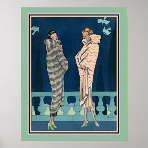 George Barbier Art Deco French Fashion Poster