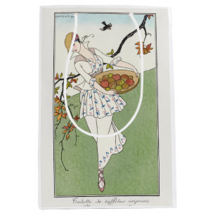 George Barbier, Art Deco Medium Gift Bag