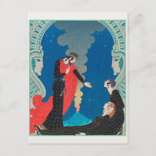 George Barbier, Art Deco Postcard