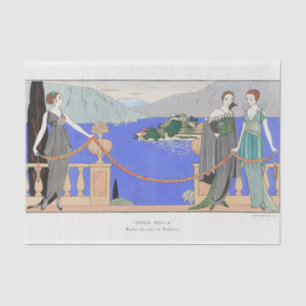 George Barbier, Art Deco Tissue Paper