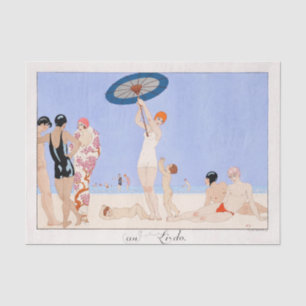 George Barbier, Art Deco Tissue Paper