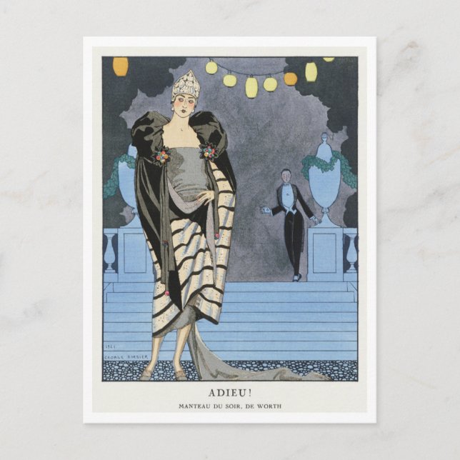 George Barbier Postcard (Front)