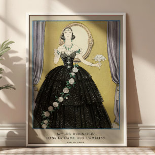 George Barbier Vintage Art Deco  Poster