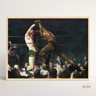 George Bellows Both Members of This Club Painting Poster