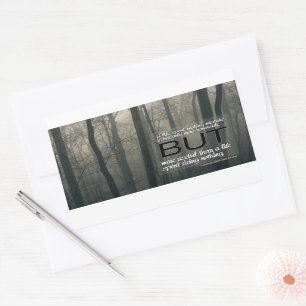 George Bernard Shaw Inspirational Quote "Mistakes" Rectangular Sticker