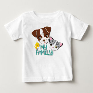 George, Bethie and Cutie Canary: My Family! Baby T-Shirt