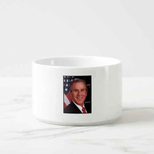 George Bush 43rd US American President  Bowl
