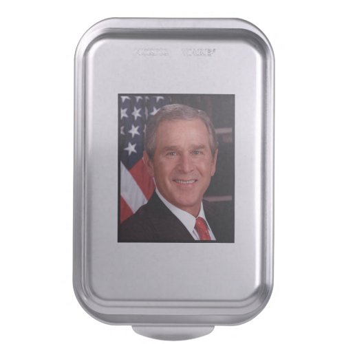 George Bush 43rd US American President  Cake Pan