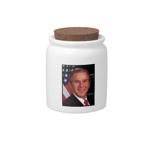 George Bush 43rd US American President  Candy Jar