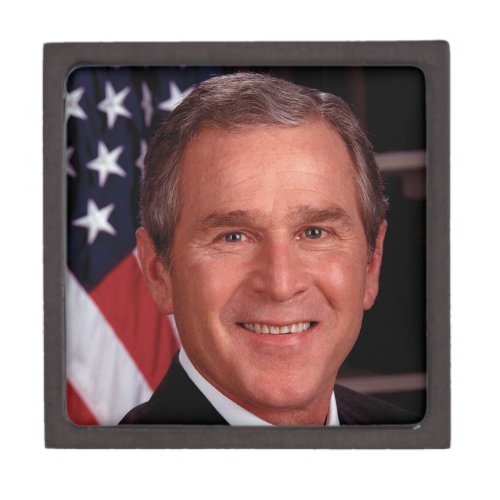George Bush 43rd US American President  Gift Box