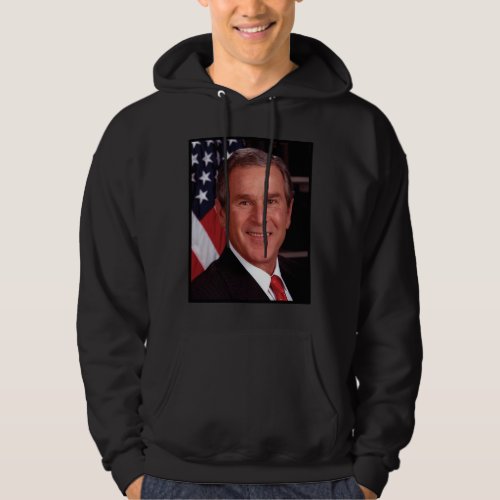 George Bush 43rd US American President  Hoodie