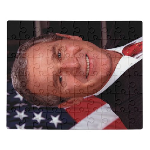 George Bush 43rd US American President  Jigsaw Puzzle