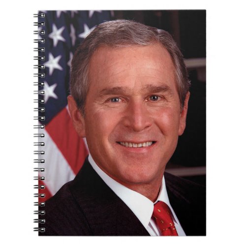 George Bush 43rd US American President  Notebook