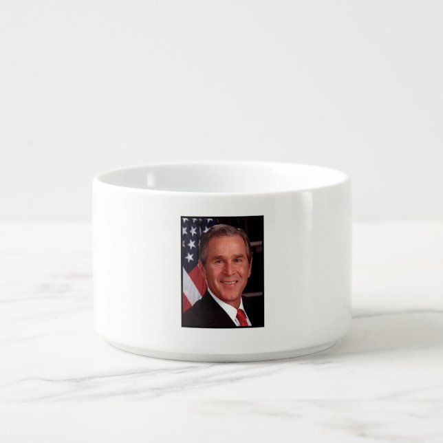George Bush 43rd US American President Photo Bowl (Center)