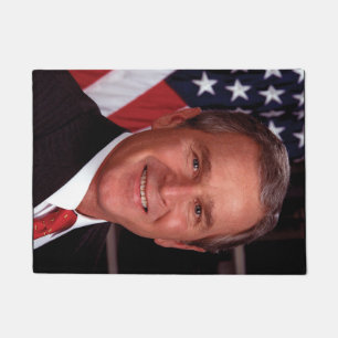 George Bush 43rd US American President Photo Doormat