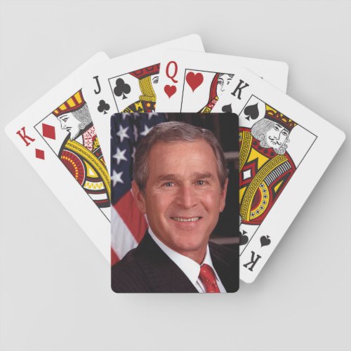 George Bush 43rd US American President  Playing Cards