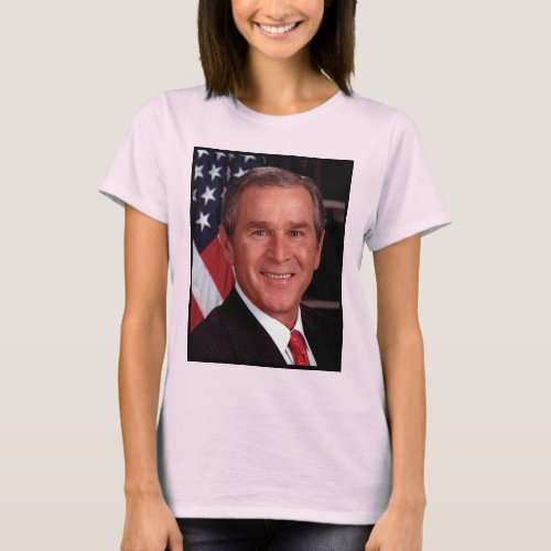 George Bush 43rd US American President  T_Shirt