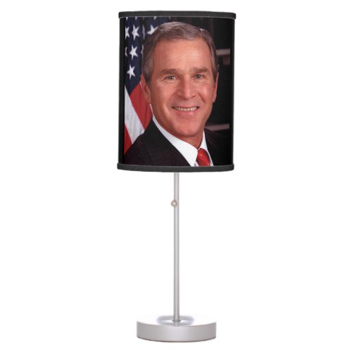 George Bush 43rd US American President  Table Lamp