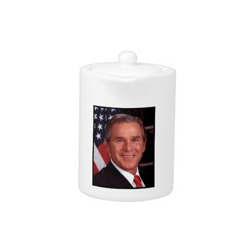 George Bush 43rd US American President  Teapot