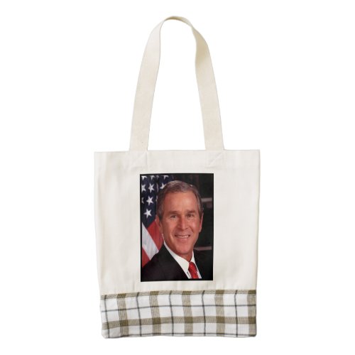 George Bush 43rd US American President  Zazzle HEART Tote Bag