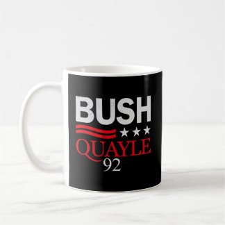 George Bush Bush Quayle 92 Campaign Coffee Mug