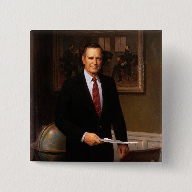 George Bush Button (Front)
