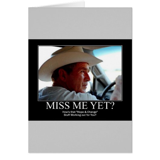 George Bush Cards (Front)