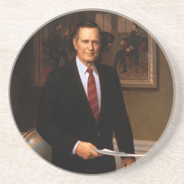 George Bush Drink Coaster (Front)