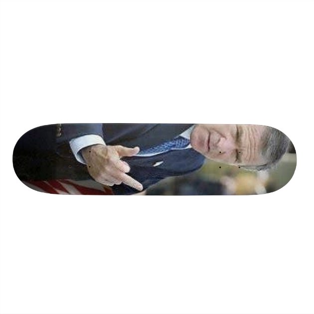 middle finger skateboard