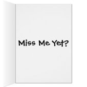 George Bush/Miss Me Yet? Cards (Inside (Right))