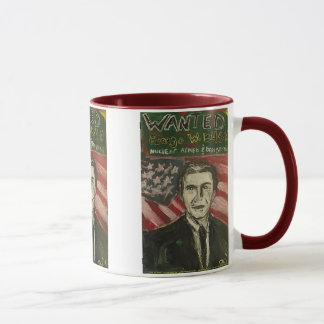 george bush wanted mug