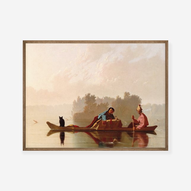 George Caleb Bingham Fur Traders Missouri Poster (Creator Uploaded)