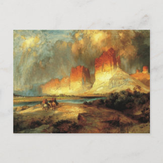 George Catlin - Cliffs of the Upper Colorado Postcard