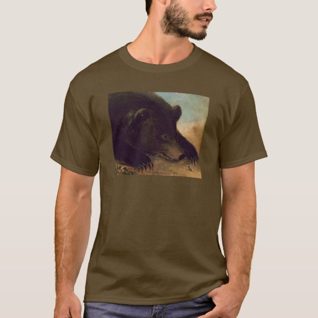 George Catlin - Grizzly Bear and Mouse T-Shirt (Front)