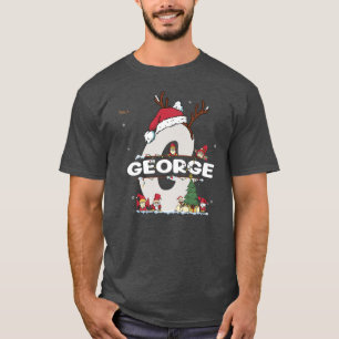 George Christmasw George Name for funny Xmas T-Shirt