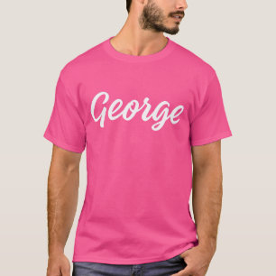 George – Classic Strong Name Concept T-Shirt