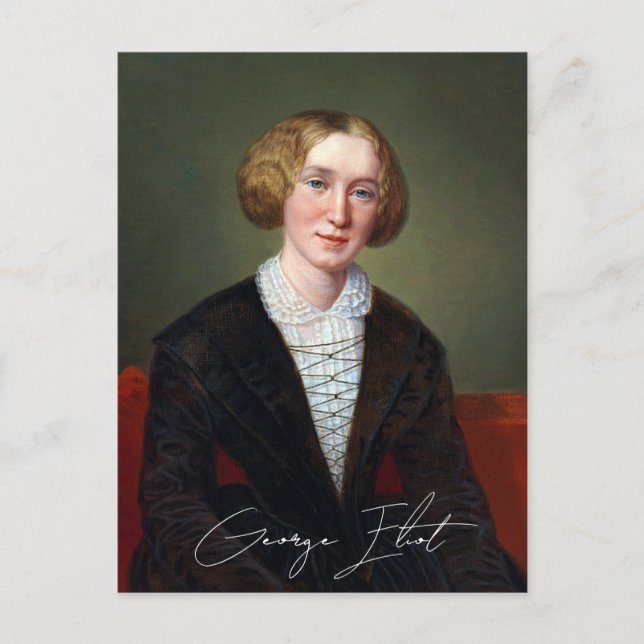 George Eliot Postcard (Front)