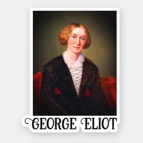 George Eliot Sticker