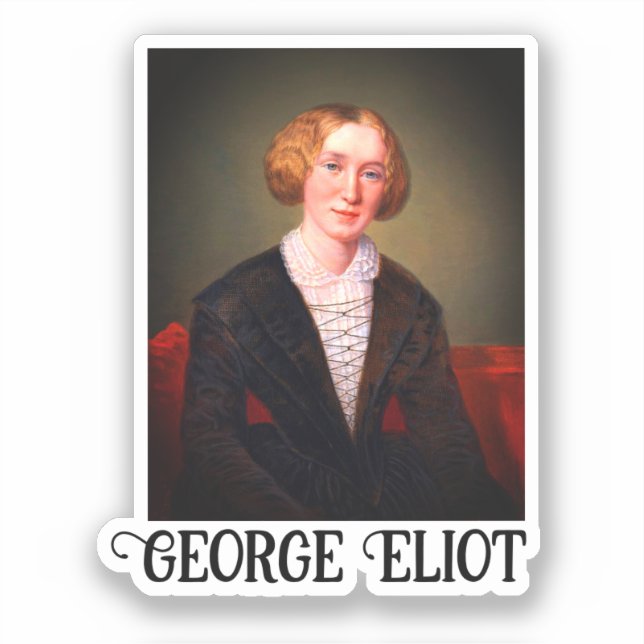 George Eliot Sticker (Front)