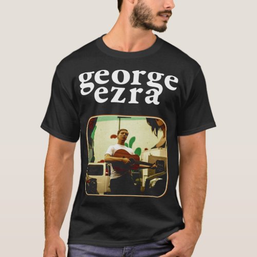 George Ezra Fan Music   T_Shirt