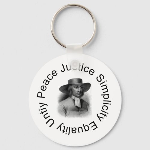 George Fox Keychain