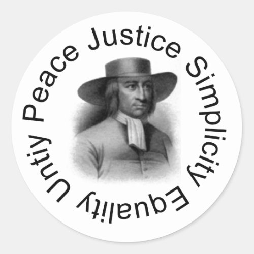 George Fox Sticker