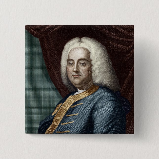George Frederic Handel, engraved by Thomson Button (Front)